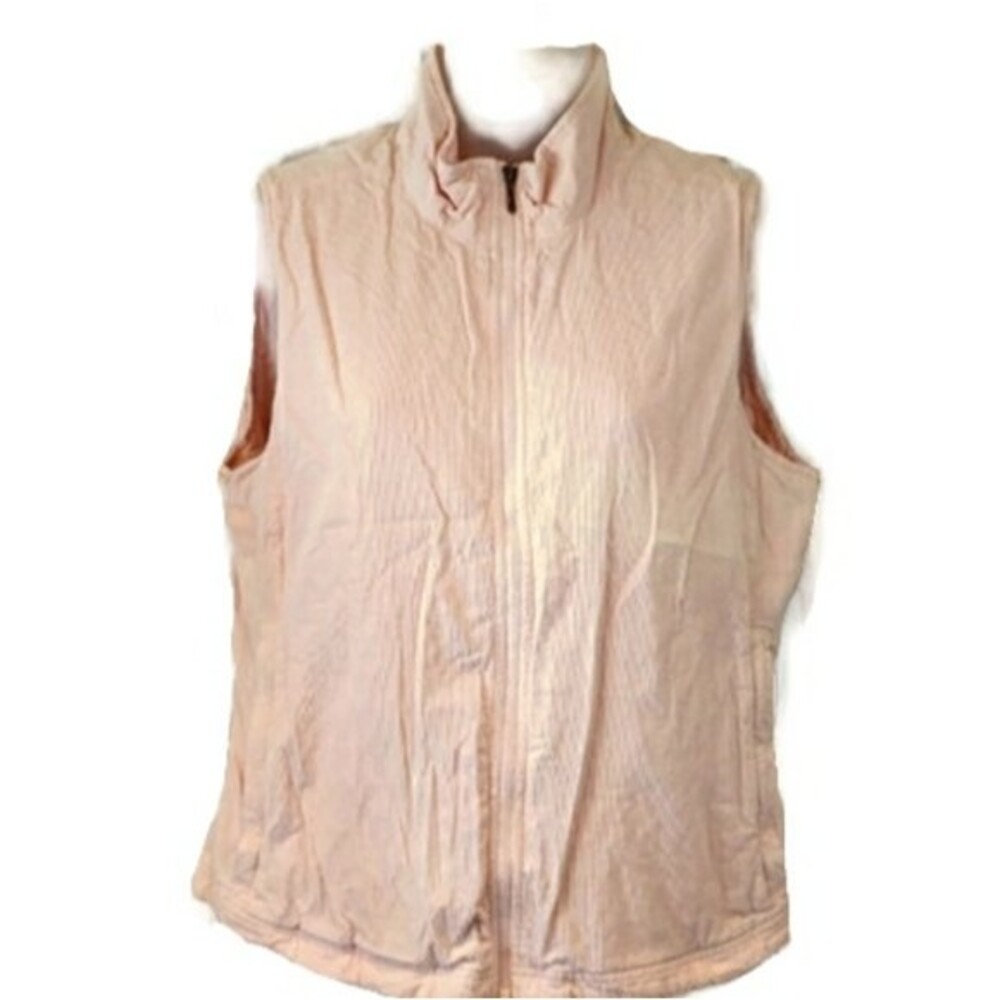 Eddie Bauer Pink Sweater Vest Baby Pink Medium